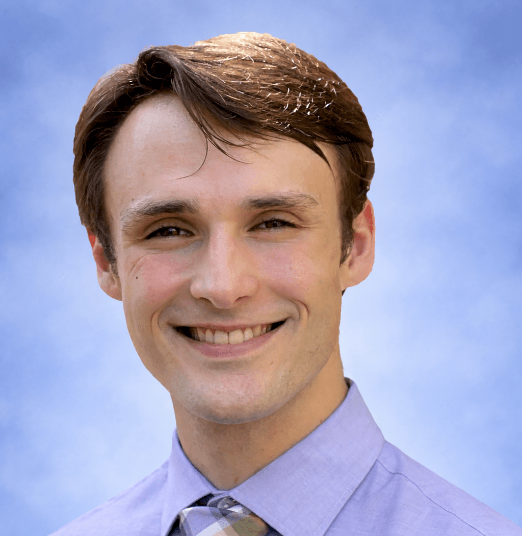 Young life insurance professional headshot